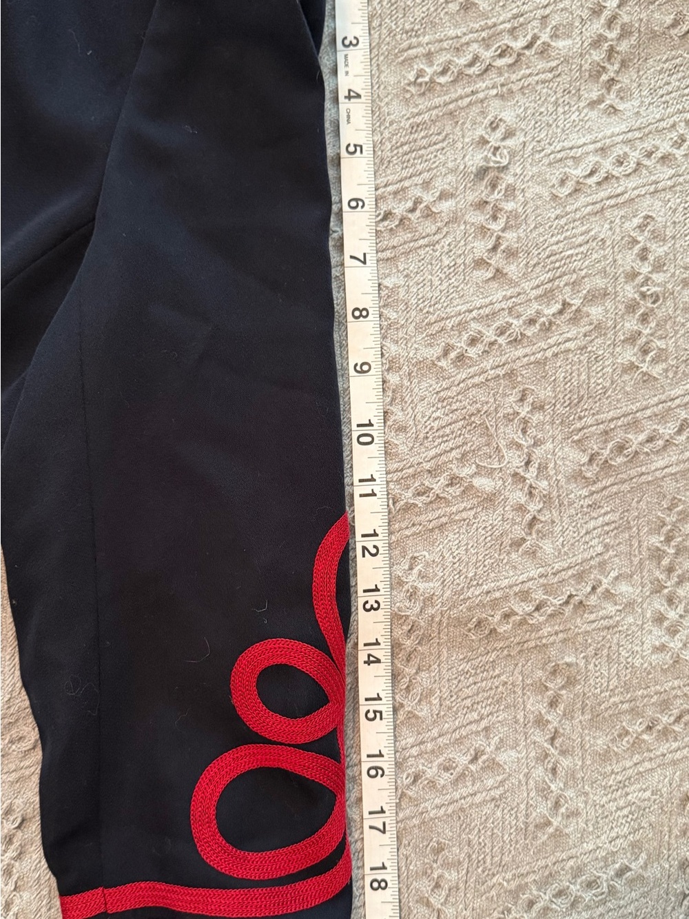 Mondi Navy 3-Piece Pantsuit Set with Red Trim - Picture 14 of 16